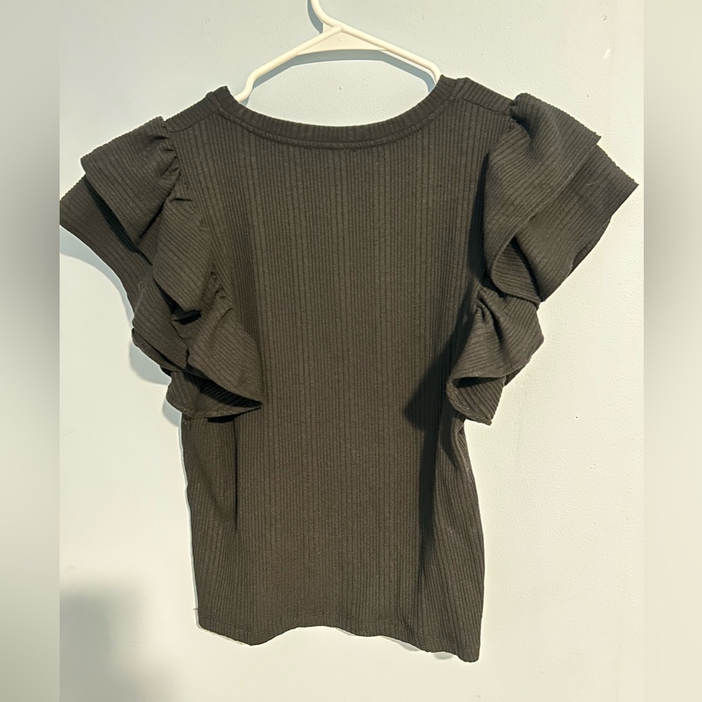 Zara Ruffle Sleeve Blouse - Picture 2 of 3